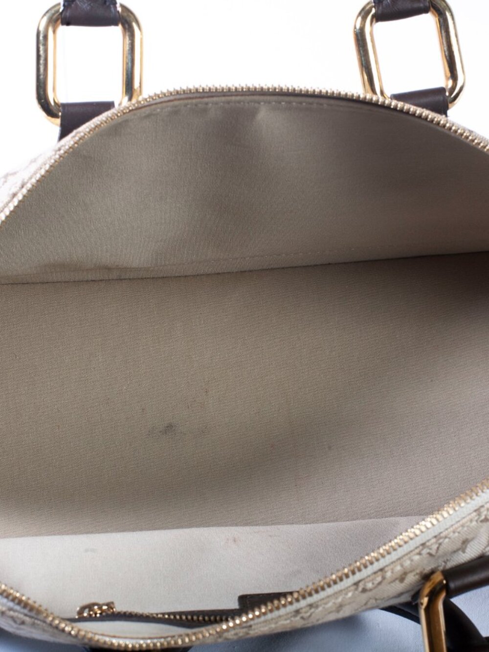 Authentic Louis Vuitton Mini Monogram Alma Long Kaki - Picture 4 of 14